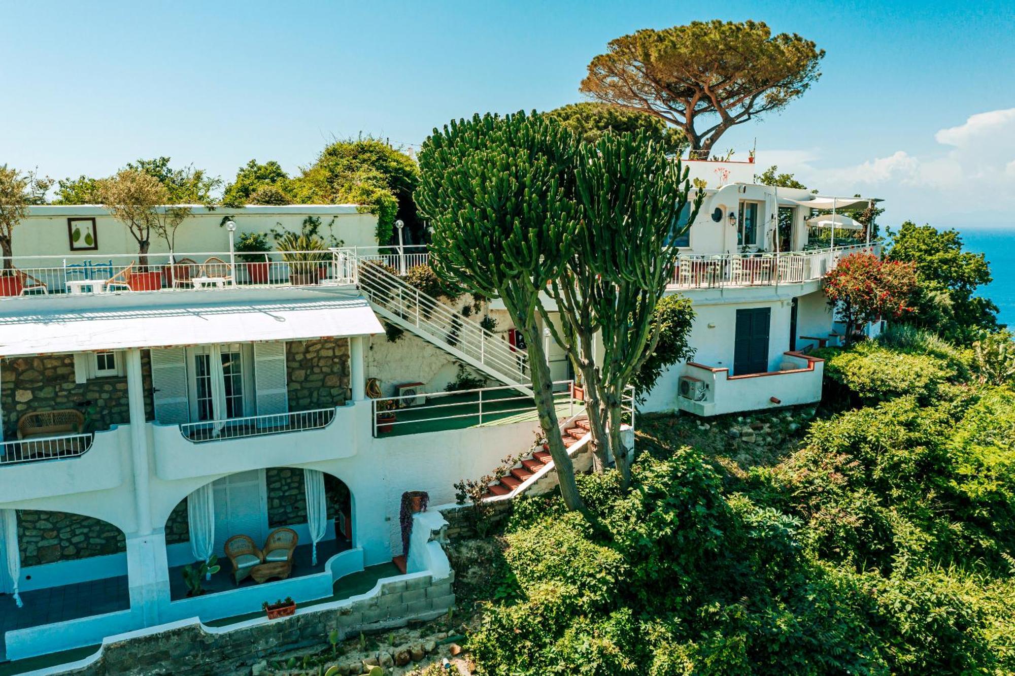 Paradise Relais Villa Janto' Casamicciola Terme Bagian luar foto